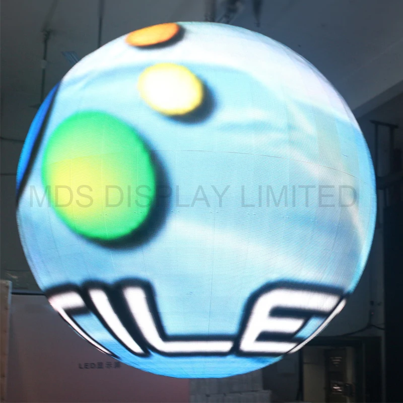 P4.8 video display function indoor usage flexible led screen