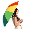 Rainbow Umbrella, Golf Colorful Umbrella,Auto Openl Golf Umbrella