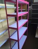 5 layer multi-level garage storage racking system /boltless magazine shelving /warhouse rivet metal rack