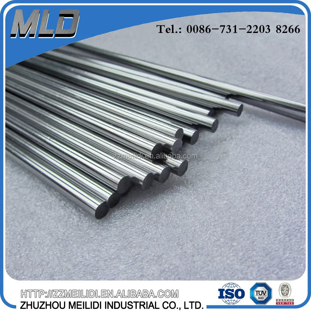 Round Cemented Carbide Rods For Drilling Tools Tungsten Carbide Rods