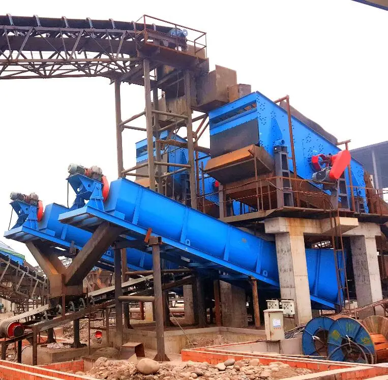 China Spiral Sand And Gravel Cleaning Machine For Aggregate Dust ...