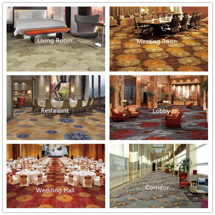Nylon Printed Carpet / Restaurant Carpet / Banquet Hall Carpet Buy
