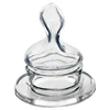 Realistic liquid silicone nipple for baby wide neck feeding bottles