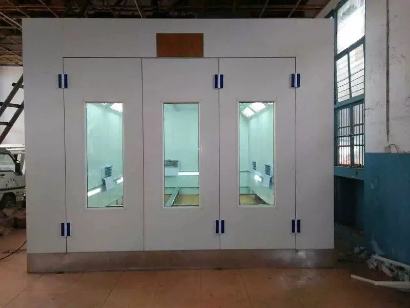 Spray booth paint room (3)
