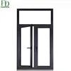 School Hotel Aluminum Hot Sale Fire Rated Translucent Glass Casement Window