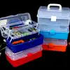 Thickened portable stationery storage box art tool plastic medicine hardware electrical box
