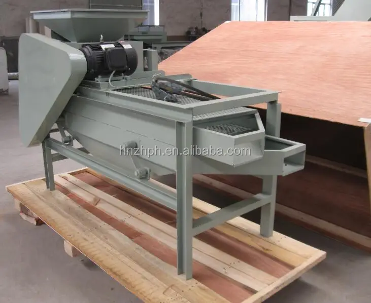 Factory Price Almond Shell Breaking Machine/ Almond Dehulling Huller ...