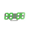 Zogift simple style 3D digital fashion LED electronic usb plug stereo wall clock