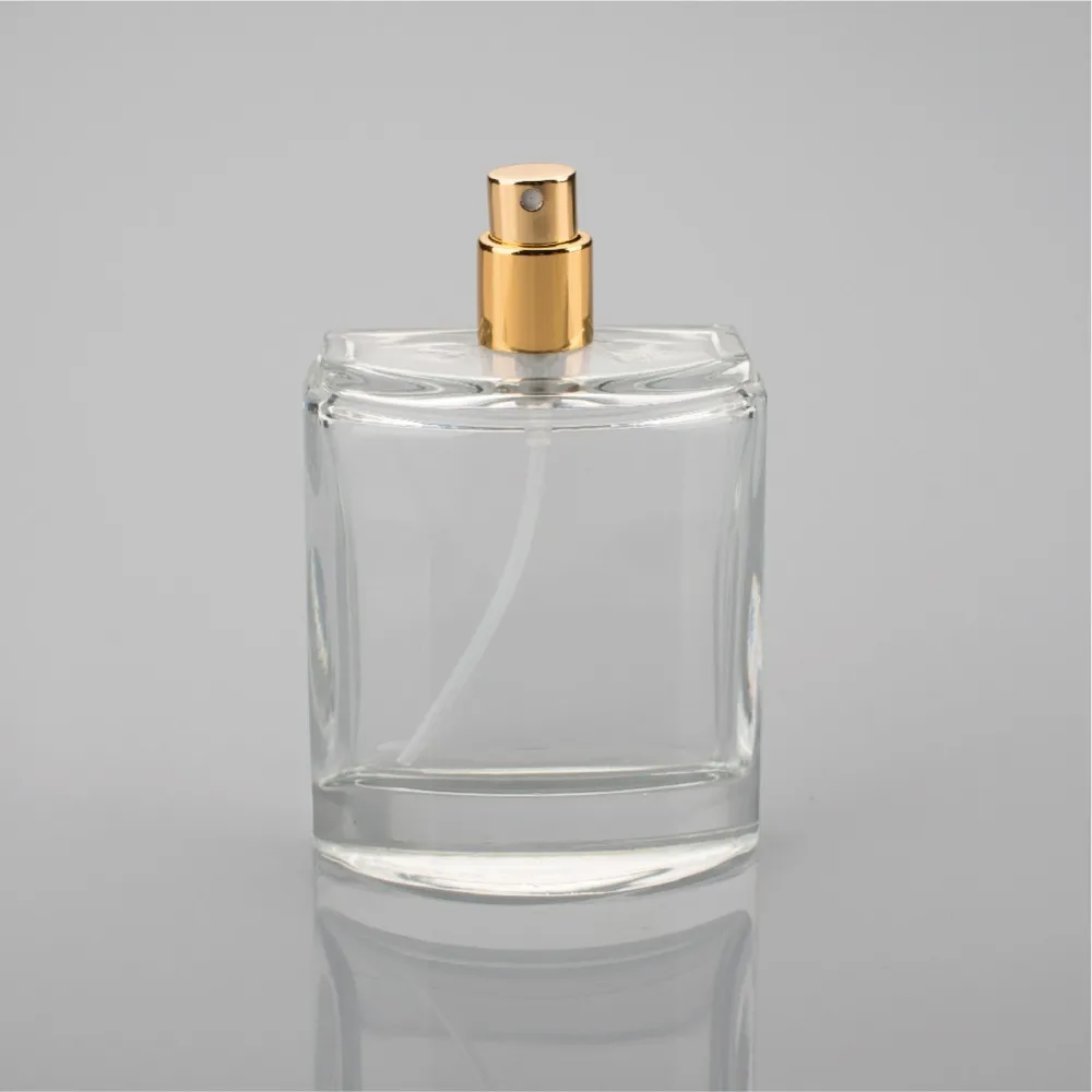 100 Ml Verre Bouteille De Parfum Avec Bouchon Rose 100 Ml Gros Vide