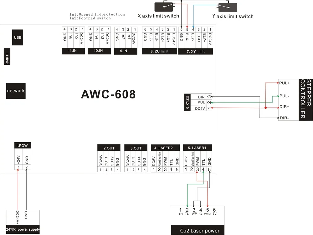 Схема подключения aws7813