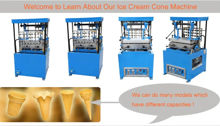 GG-32C Semi-automatic Ice Cream Cone Wafer Making Machine With Good Quality