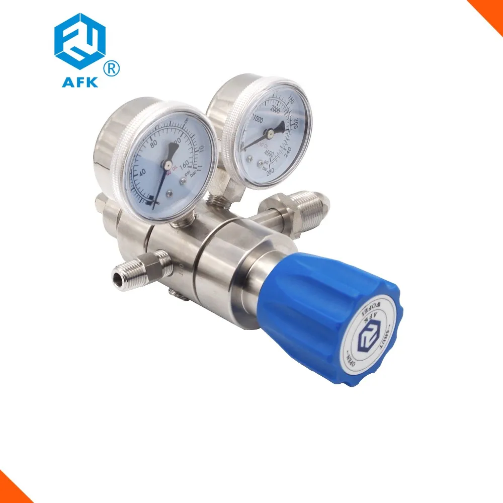 3000psi Nitrogen Helium Kuwait Gas Multi Stage Inert Gas Regulator