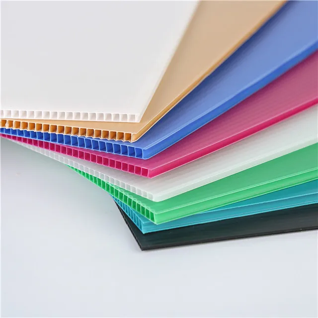Corrugated Plastic 4ft X 8ft Sheets Die Cut Corrugated Plastic Sheets