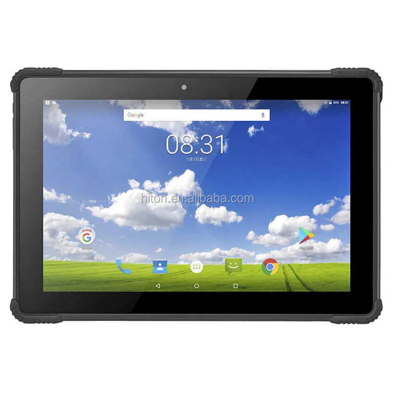 HiDON 10.1 inch Android 10 Tablet PC 4G LTE 1*Type-C Port Semi-Rugged Tablet PC with HDM-I port IP54 Computer