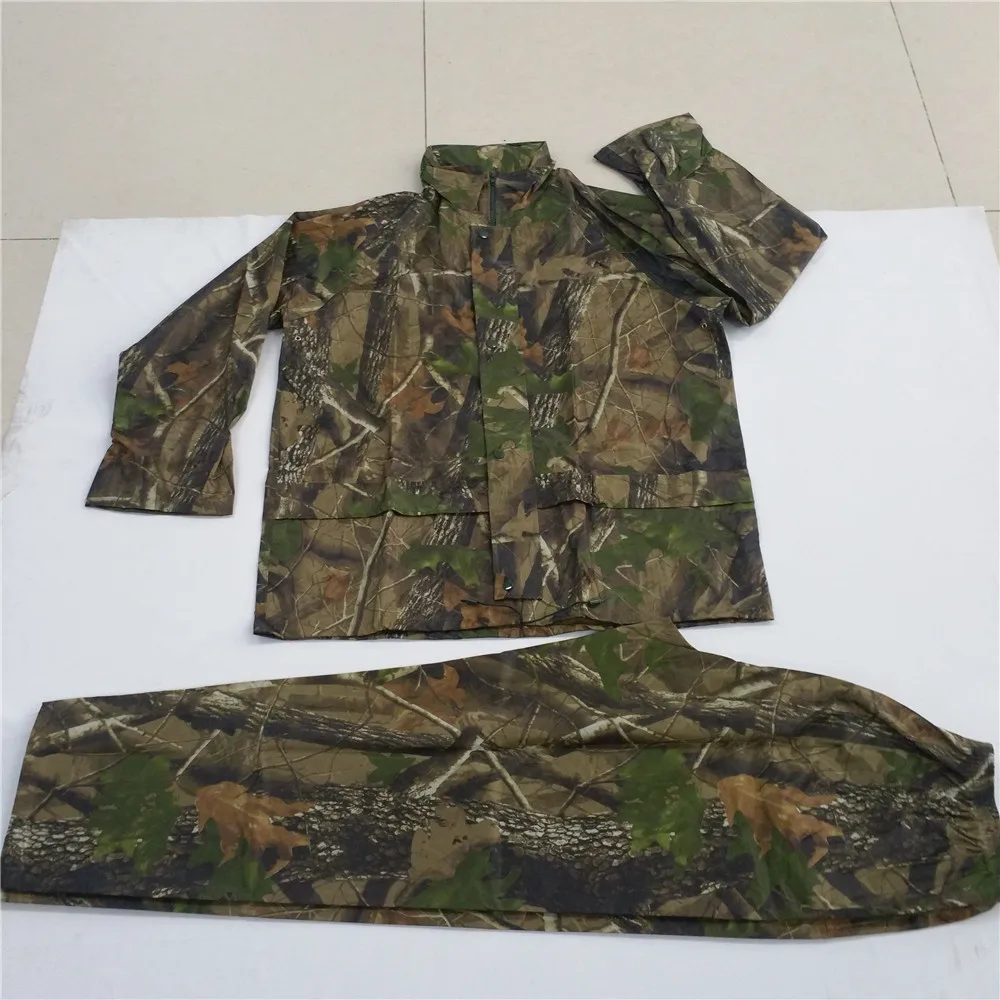 Camouflage Polyester Rain Suit For Canada Buy Rain Suit,Polyester