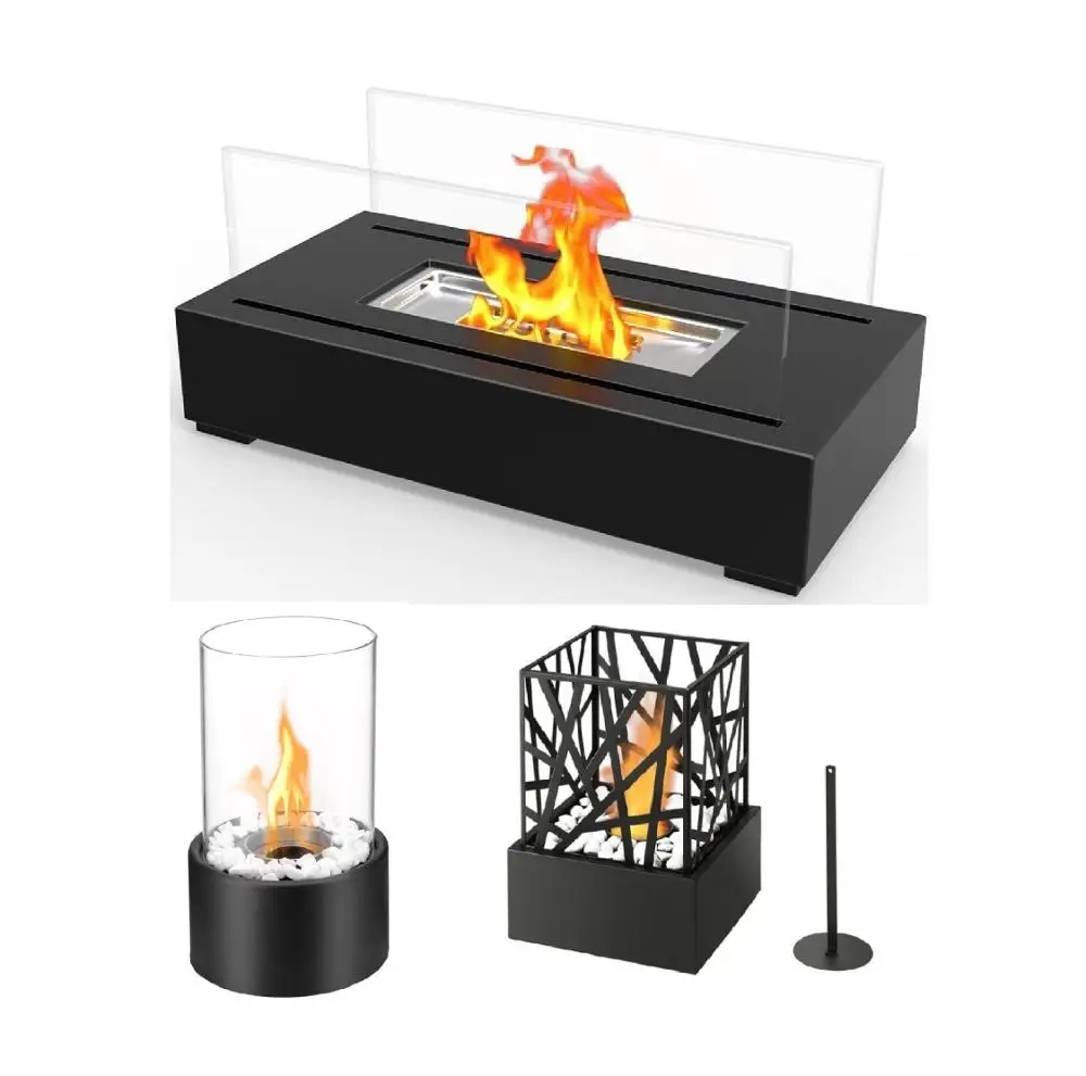 
Inno living fire TT-28 desk top bioethanol fireplace small 
