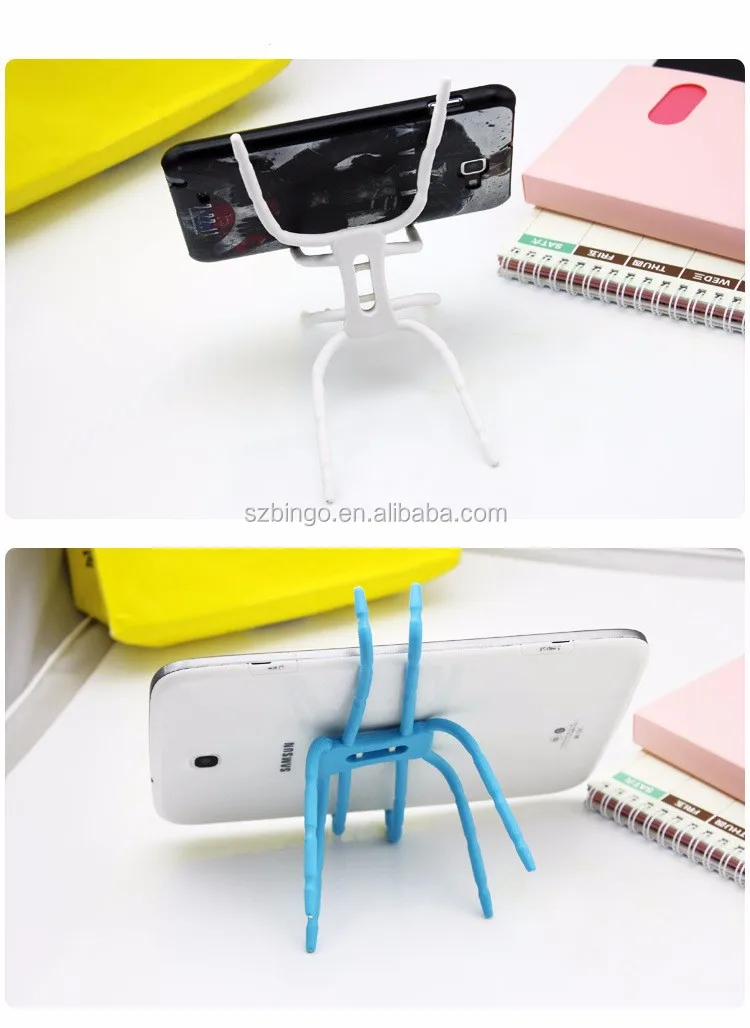 2017 Good Quality Spider Phone Holder Stand For Ipad Iphone Tablet Cell