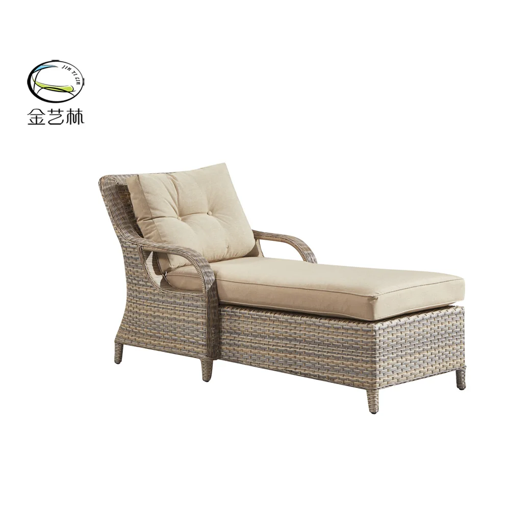 Venta al por mayor mimbre al aire libre diván muebles-Compre online los