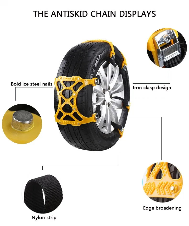 High Quality 12mm Kn Car Snow Chains With Tuv/gs And O Norm V5from