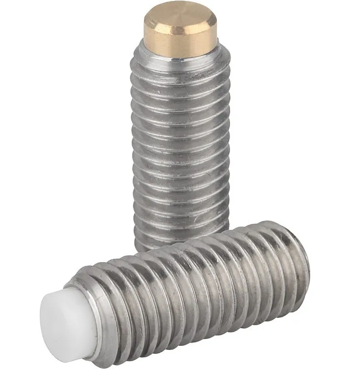 Stainless Steel Brass And Nylon Tip Socket Grub Set Screw Buy Brass