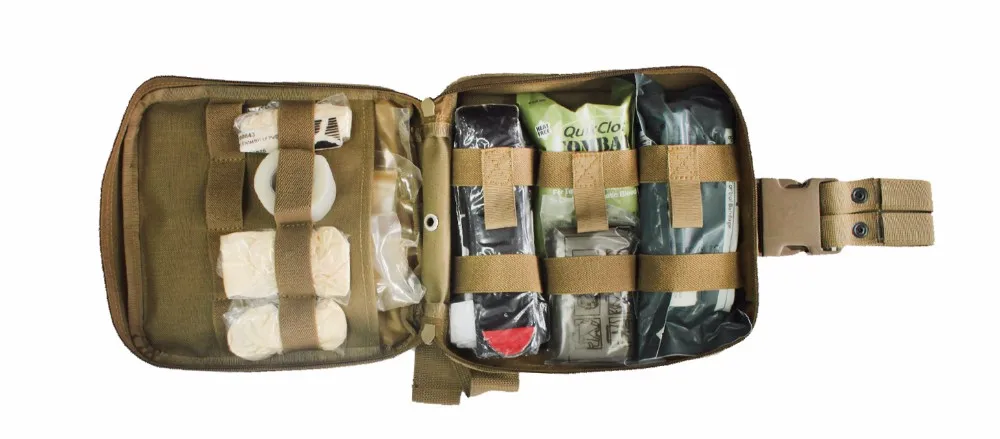 Military Emergency Survival First Aid Kit In Medical Supplies ...