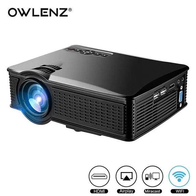 OWLENZ SD60 Wireless Mini Projector Portable LED Proyector