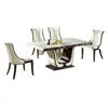 hot selling marble dining table and chair