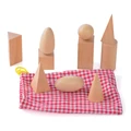 Montessori Mystery Bag Sensorial Wooden Toys Learning and Education Toy 10 Pcs lot