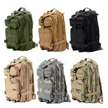 MY5304 2015 Hot Sale Men Women Outdoor Military Army Tactical Canvas Backpack Camping Hiking Trekking Sport Camouflage Backpack