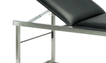 Stainless steel portable gynecological exam table in hospital clinic obstetric examination bed