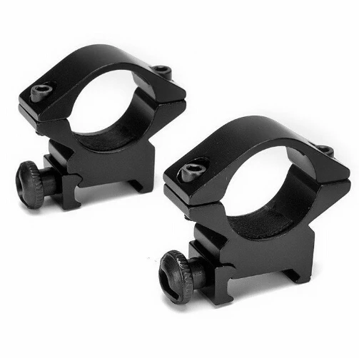 2x Scopes Inch Torch Laser Sight 1" Scope Low Profile 20mm Mount 25mm Ring Dual