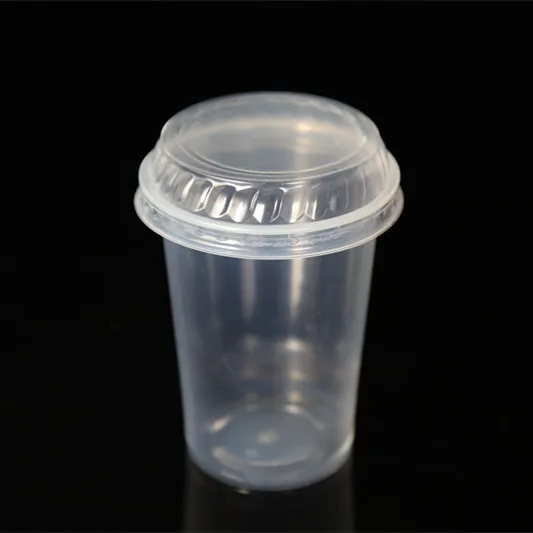10 盎司定制设计 pp 材料一次性塑料饮料杯