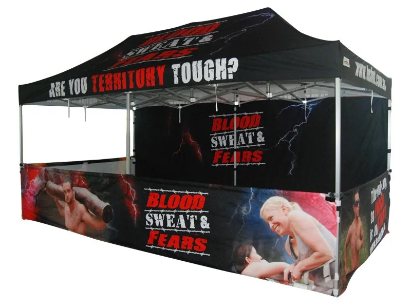 Waterproof custom logo canopy designs pickup gazebo tent