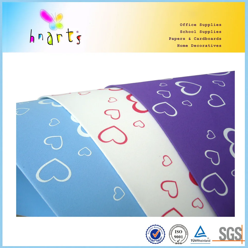Animal Print Eva Foam Sheet/2mm Thick Print Foamy,/printed Goma Eva
