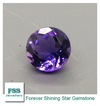 Excellent Cut Dark Purple Amethyst Crystal Round Aaa Calibrated Excellent Cut Dark Purple Amethyst Crystal Round Aaa Calibrated Gemstones 7mm Stone