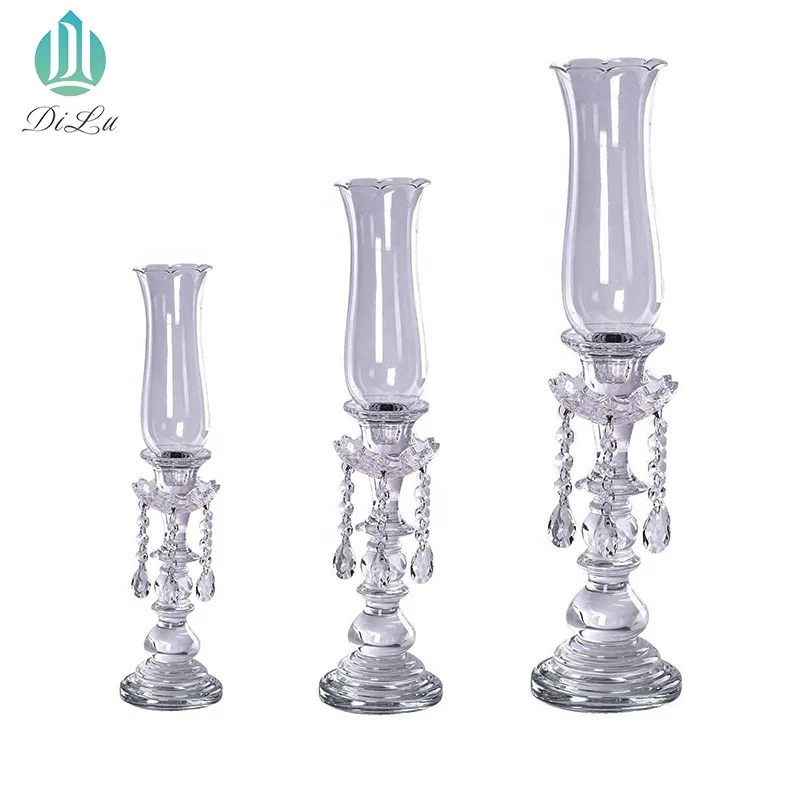 Wholesale Longstemmed Tall Crystal Glass Candle Holder Buy Crystal