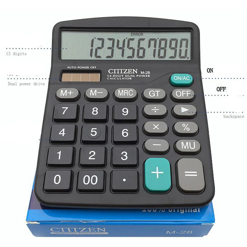 Oem Promotional Big Led Display Large Button Two Way Power Standard Scientific Calculator Buy