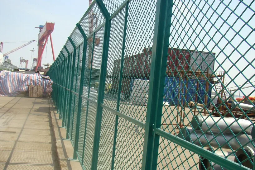 expanded metal fencing