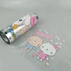 Tuohe PET material Heat Transfer Label for plastic products cartoon images available customized service offered