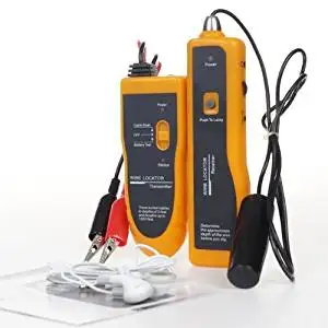 Sprinkler Control Wires Easily Locate Pet Fence Wires Electrical Wires Telephone Wire Coax Cable Metal Pipes Noyafa D3IN0580-B Underground Cable Wire Locator