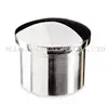 Stainless steel round tube pipe steel dome end cap wall mirror support brackets