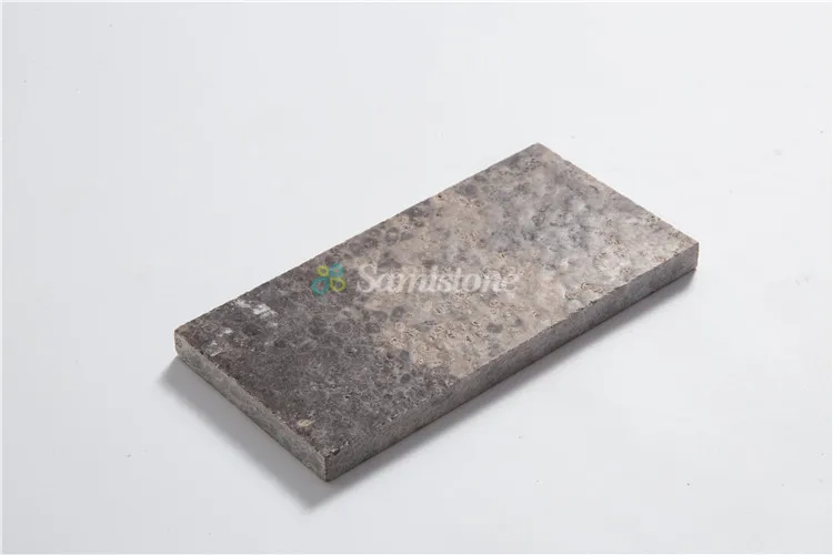 Samistone Limestone Price buy Leather Surface Brown limestone Tile