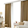 Luxury blackout curtain with new design valance for hotel living room