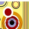 abstract design polyester disperse printed fabric for bedding