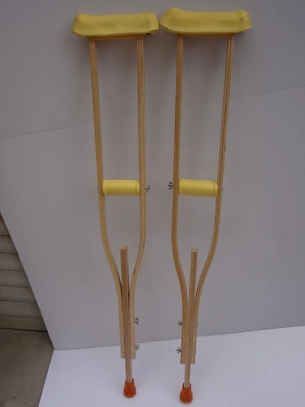 Aluminum Axillary Crutches/aluminum Crutches Price/adjustable Cruch Ds