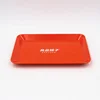 Manufacturers produce rectangular melamine receiving silver small square plate