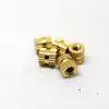 OEM high precision brass small order cnc air conditioner parts
