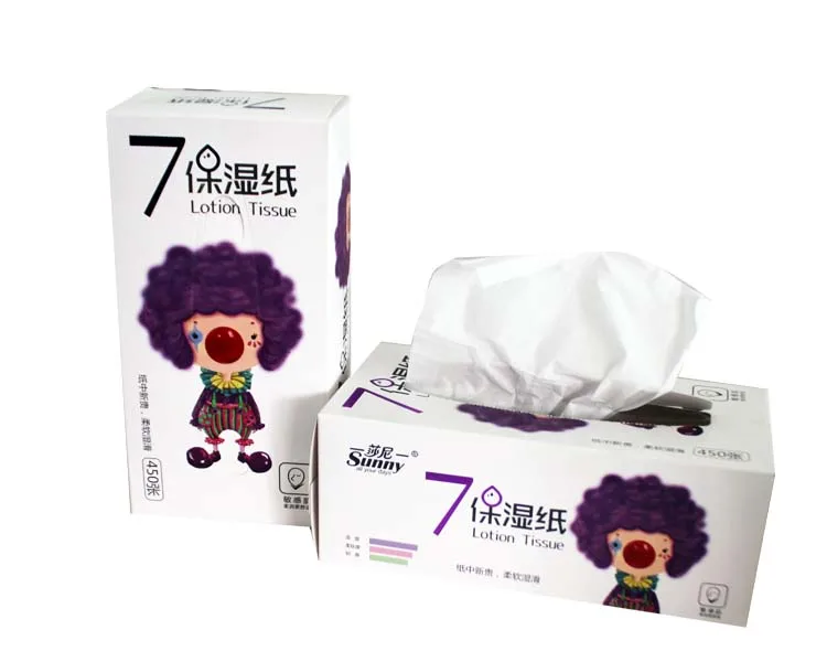 7 degree lotion tissues