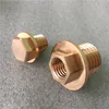 custom industrial mechanical brass machining parts rapid prototyping service