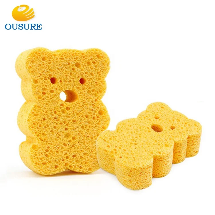 Accept Custom!!! Animal Shapes Baby Bath Sponge Buy Animal Shape Bath